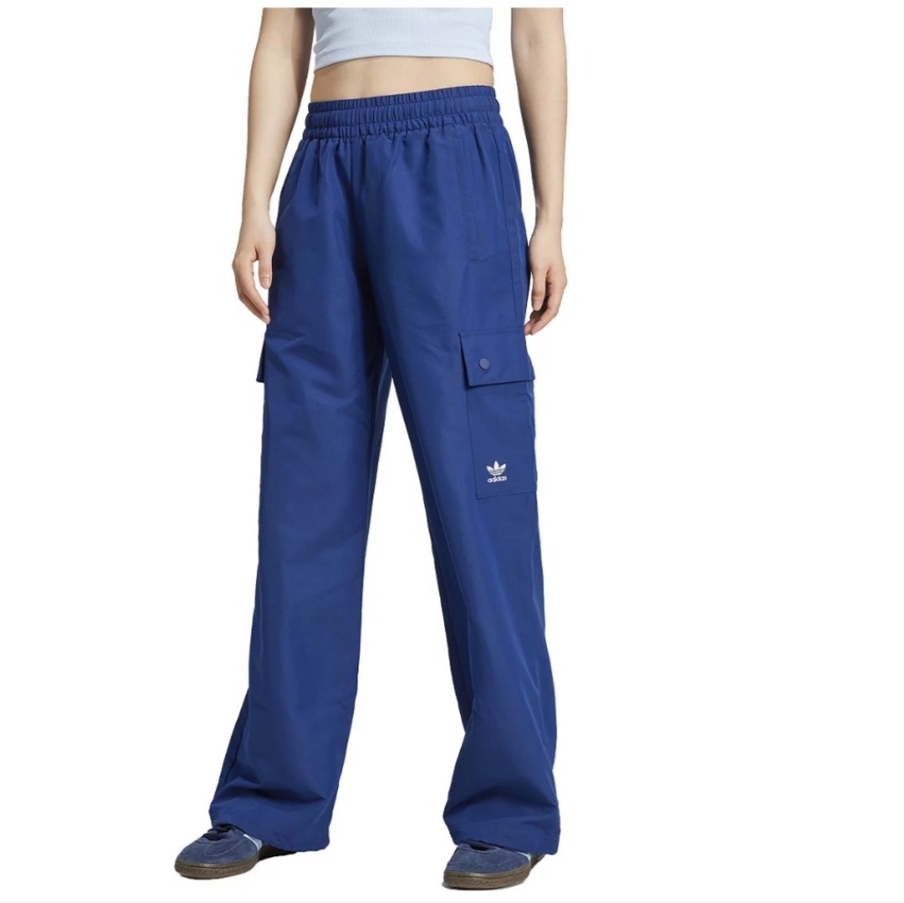 Adidas Originals Womens Track pants Woven Cargo pants Size XL Navy